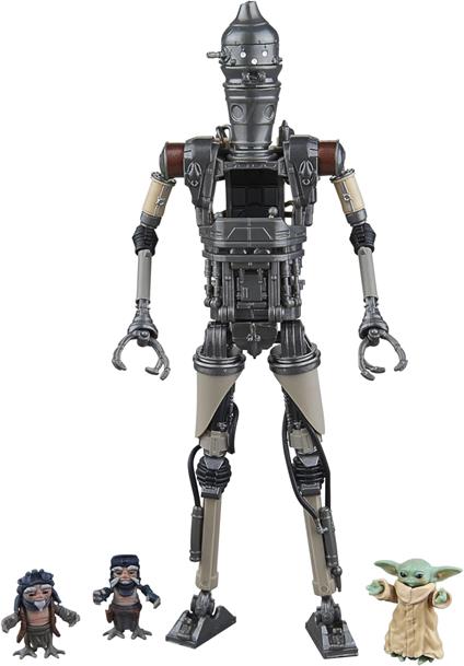 Hasbro - Star Wars - The Black Series, IG-12 e Grogu Deluxe