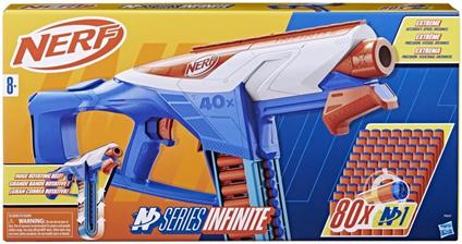 Nerf N-Series Infinite Blaster Giocattolo con 80 dardi N1