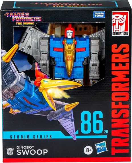 Transformers Studio Series 86-26 Leader Class, Dinobot Swoop, ispirata al film "Transformers: The Movie" - 3
