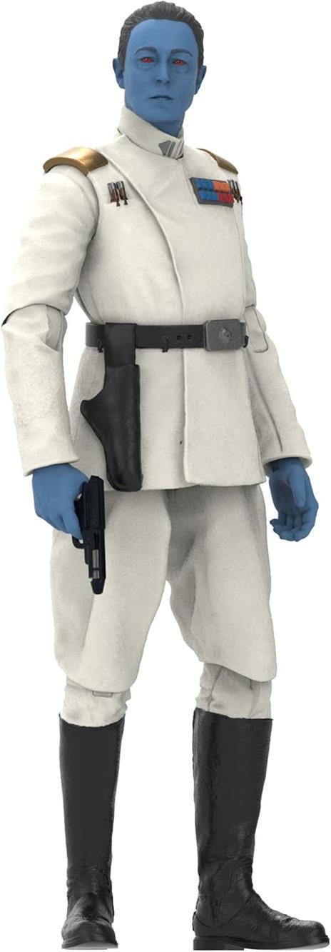Hasbro Star Wars The Black Series, Grand'ammiraglio Thrawn, action figure "Star Wars: Ahsoka", da 15 cm