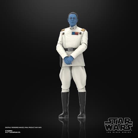 Hasbro Star Wars The Black Series, Grand'ammiraglio Thrawn, action figure "Star Wars: Ahsoka", da 15 cm - 3