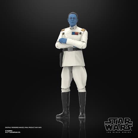 Hasbro Star Wars The Black Series, Grand'ammiraglio Thrawn, action figure "Star Wars: Ahsoka", da 15 cm - 4
