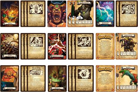 Avalon Hill, HeroQuest, Pack delle Imprese Le Giungle di Delthrak, Giochi roleplay, Dai 14 anni, per 2-5 giocatori - 5