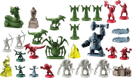 Avalon Hill, HeroQuest, Pack delle Imprese Le Giungle di Delthrak, Giochi roleplay, Dai 14 anni, per 2-5 giocatori - 6