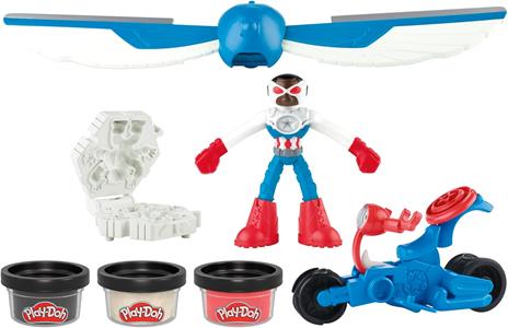 Play-Doh Marvel, Captain America, playset Moto-Slicer