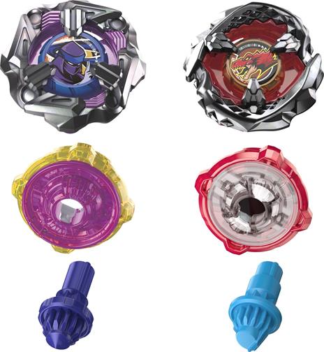 Hasbro - Beyblade X - Beat Tyranno 4-70Q en Knife Shinobi 4-80HN - 2