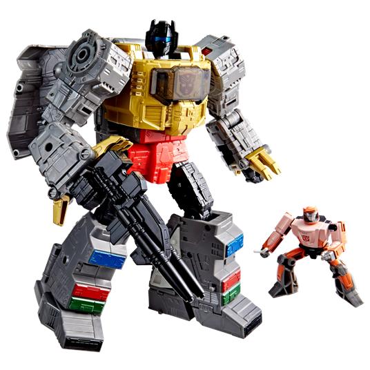 Haasbro - Transformers Studio Series - The Transformers: The Movie Dinobot Grimlock and Autobot Wheelie