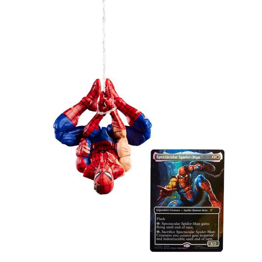 Hasbro - Marvel Legends Series - Magic: The Gathering - Battle-Damaged Spider-Man