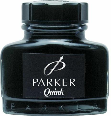 Flacone inchiostro Parker Pen Quink per stilografica nero 57 ml
