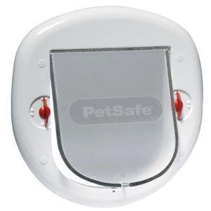 PetSafe Porta Basculante per Animali a 4 Modalità 280 Bianco 5001