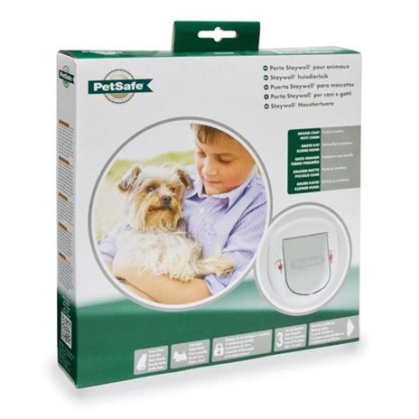 PetSafe Porta Basculante per Animali a 4 Modalità 280 Bianco 5001 - 3