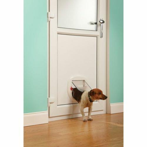 PetSafe Porta Basculante per Animali a 4 Modalità 280 Bianco 5001 - PetSafe  - Idee regalo