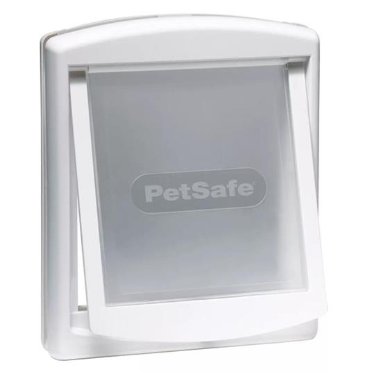 PetSafe Porta per Animali a 2 Direzioni 740 Media 26,7x22,8 cm Bianca 5020
