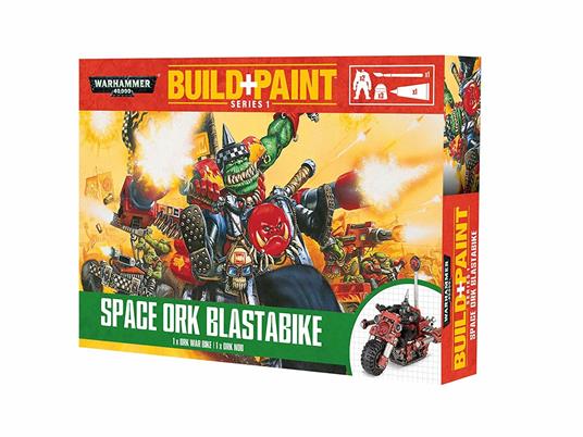 Warhammer 40k 40000 Space Ork Blastabike Paint Set Workshop