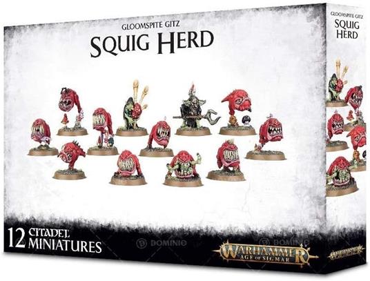 Age of Sigmar - Gloomspite Gitz - Squig Herd