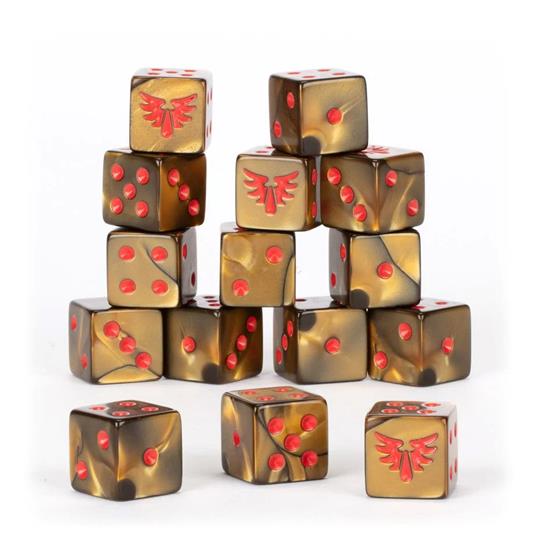 Warhammer 40000 - Blood Angels - Sanguinary Guard Dice Set