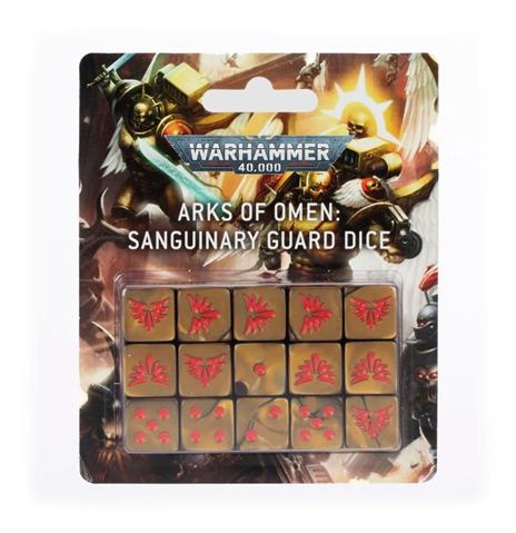 Warhammer 40000 - Blood Angels - Sanguinary Guard Dice Set - 2