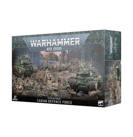 Warhammer 40000 - Astra Militarum - Battleforce - Cadian Defence Force