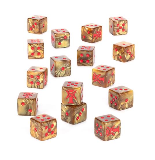 Warhammer 40000 - Adeptus Custodes - Dice Set