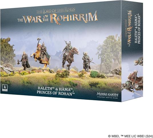 M-E Sbg: Haleth & Hama Princes Of Rohan