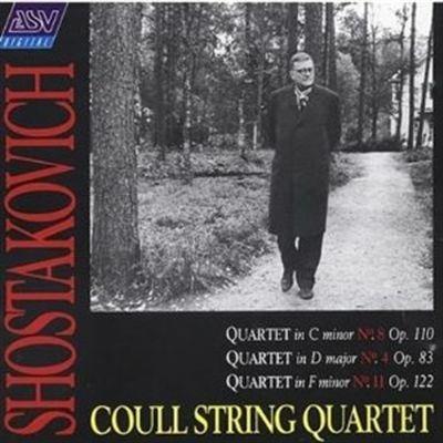 Quartetti per Archi Nos4 - 8 - 11 - CD Audio di Dmitri Shostakovich
