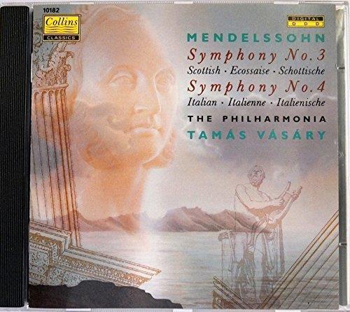 Symphonies N.3, N.4 - CD Audio di Felix Mendelssohn-Bartholdy