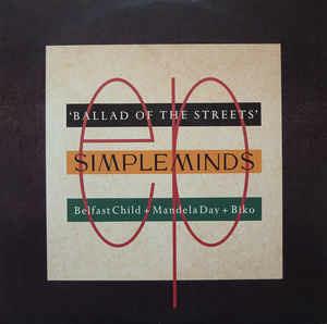 Ballad Of The Streets - Vinile LP di Simple Minds