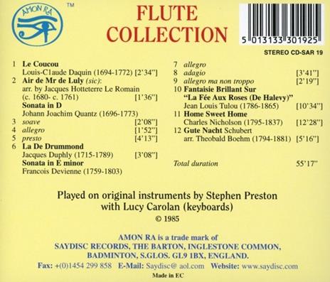 Flute Collection - CD Audio - 2