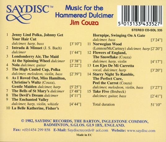 Music for the Hammered - CD Audio - 2