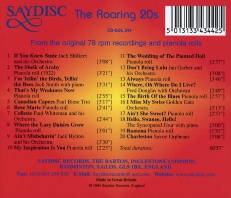 Roaring 20's - CD Audio - 2