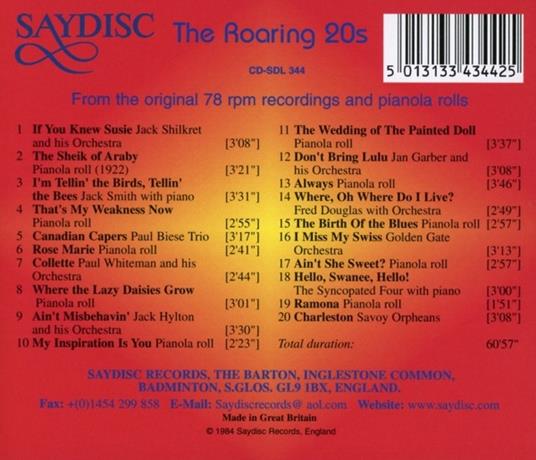 Roaring 20's - CD Audio - 2