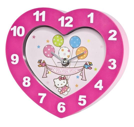 Orologio da Parete Hello Kitty a Cuore - 2