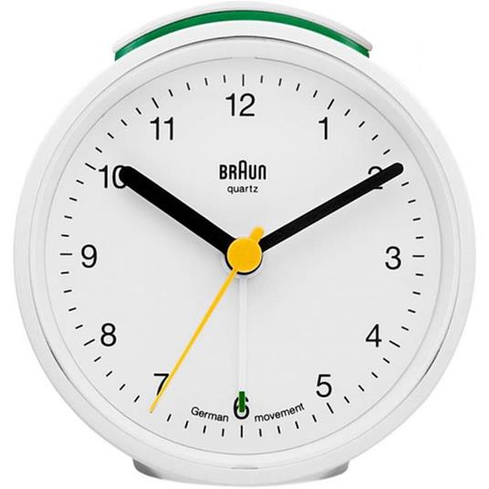 Orologio-Sveglia Analogico Braun BC12W - Braun - Casa e Cucina | IBS