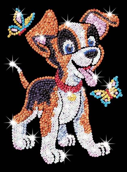 Sequin Art Red, Oscar Cucciolo. 0907