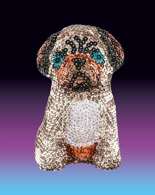 3D Sequin Art Large, Lily Carlino. 1702