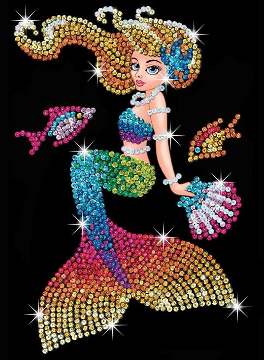 Sequin Art Red, Mia La Sirena. 1803