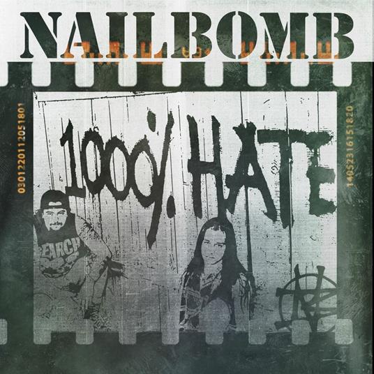 1000% Hate - CD Audio di Nailbomb
