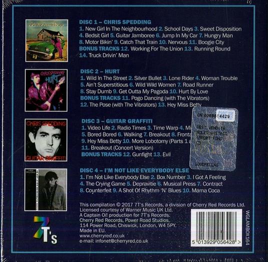 The Rak Years - CD Audio di Chris Spedding - 2