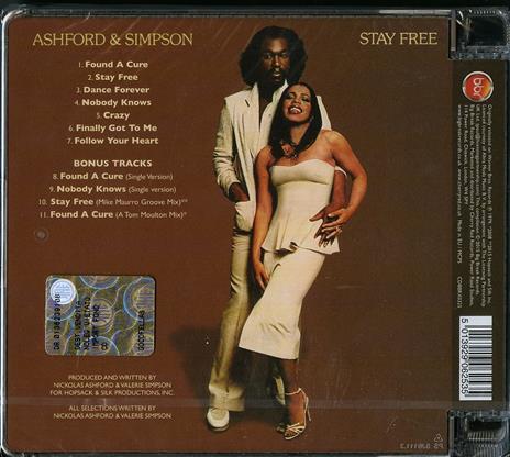 Stay Free (+ Bonus Tracks) - CD Audio di Ashford & Simpson - 2