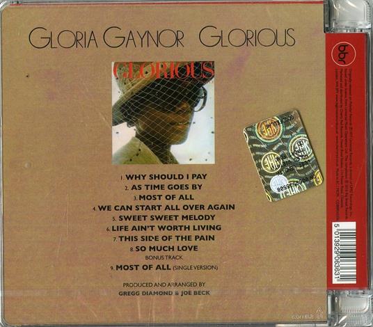 Glorious (Expanded Edition) - CD Audio di Gloria Gaynor - 2