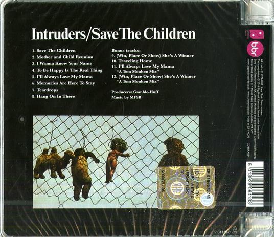 Save the Children (Expanded Edition) - CD Audio di Intruders - 2