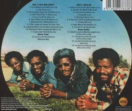 On a New Street - Hold on (Expanded Edition) - CD Audio di Little Anthony,Imperials - 2