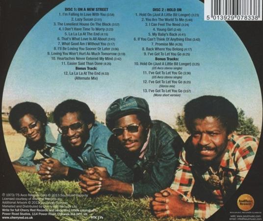 On a New Street - Hold on (Expanded Edition) - CD Audio di Little Anthony,Imperials - 2