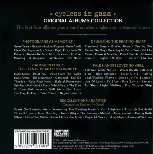 Original Albums (Boxset) - CD Audio di Eyeless in Gaza - 2