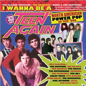 CD I Wanna Be A Teen Again. American Power Pop 1980-1989 