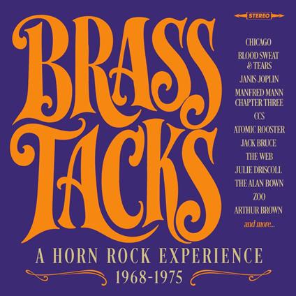 Brass Tacks. A Horn Rock Experience 1968-1975 - CD Audio