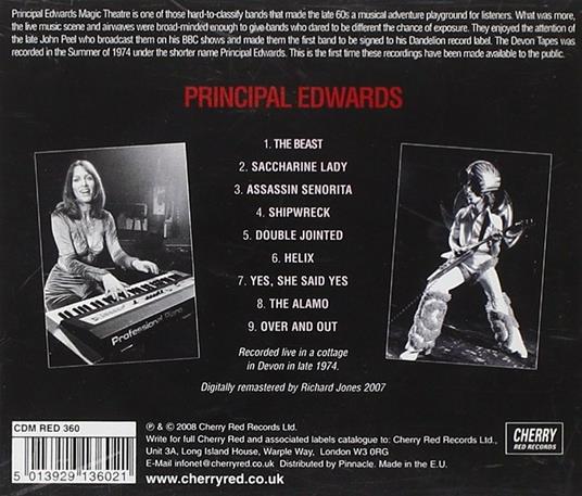 Devon Tapes - CD Audio di Principal Edwards Magic Theatre - 2