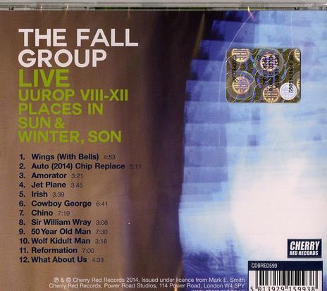 Live - CD Audio di Fall - 2