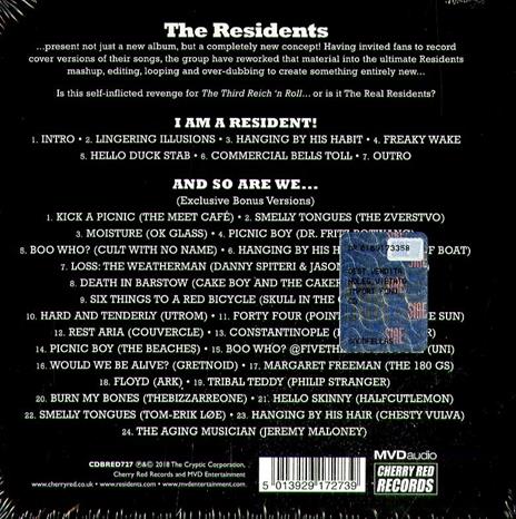 I Am a Resident! (Gatefold) - CD Audio di The Residents - 2