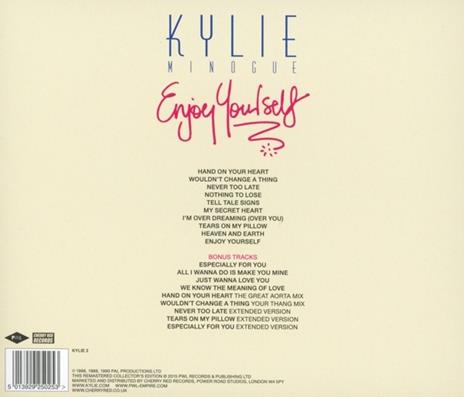 Enjoy Yourself - CD Audio di Kylie Minogue - 2